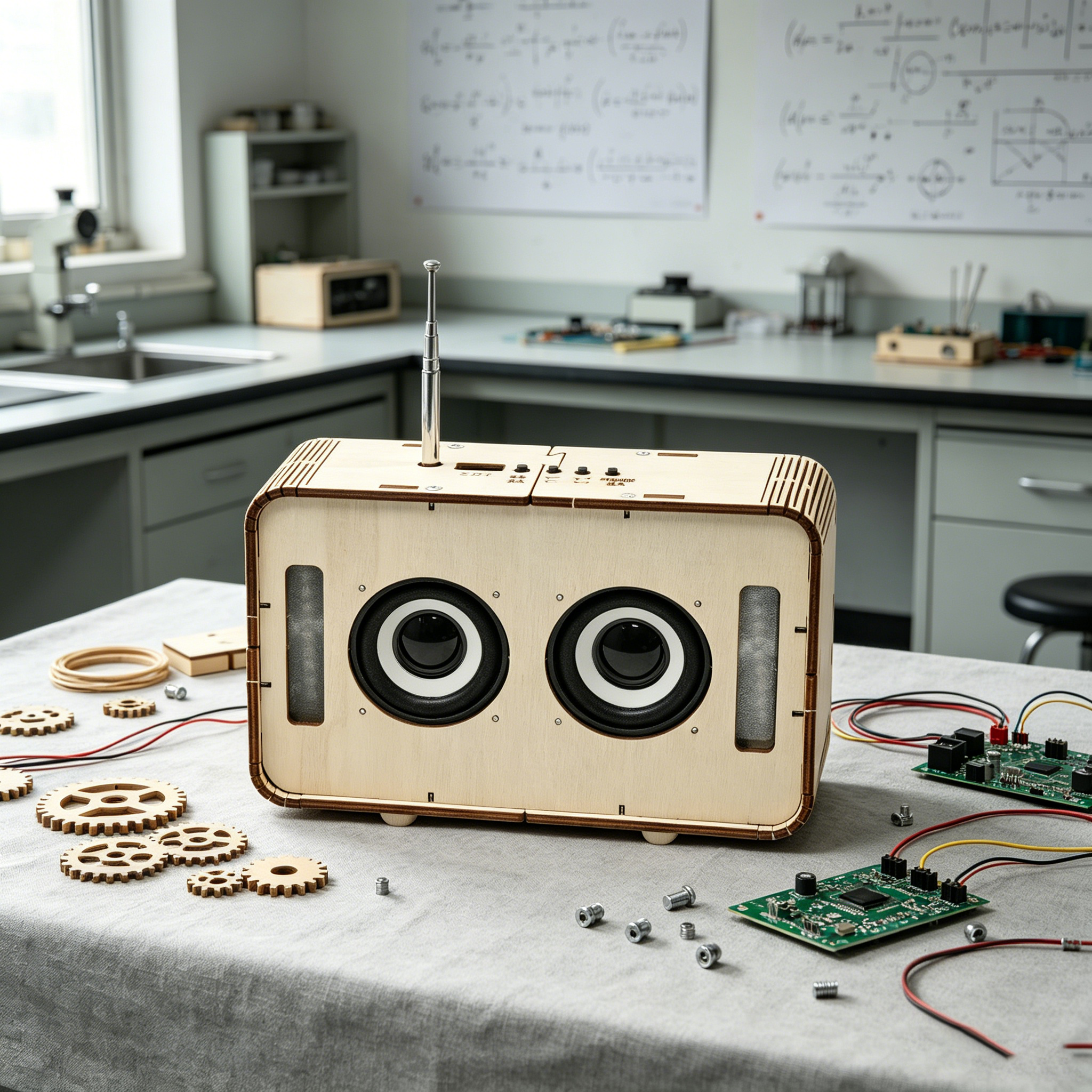 Science And Invention - Smart Multifunctional Speaker DIY Tech Project