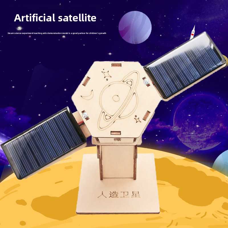 DIY Wooden Solar Satellite Mod – обзор и цена Science And Invention