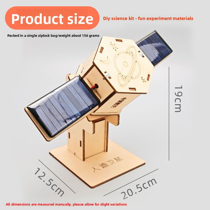 DIY Wooden Solar Satellite Mod – обзор и цена Science And Invention