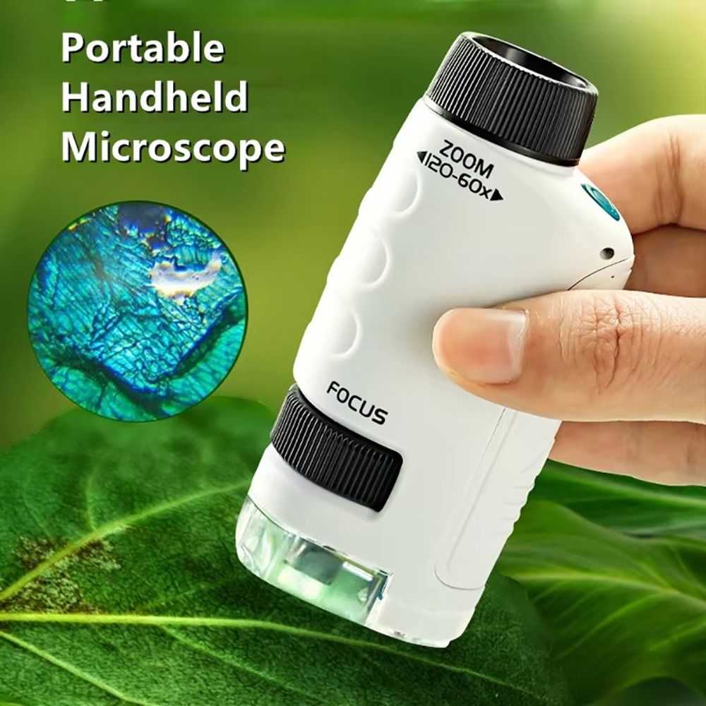 1Pcs 60-120X Pocket Microscope – обзор и цена Science Max
