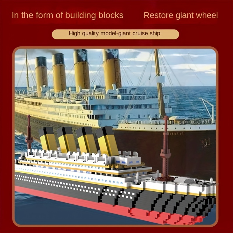 Titanic building block assembl – обзор и цена Science Olympiad