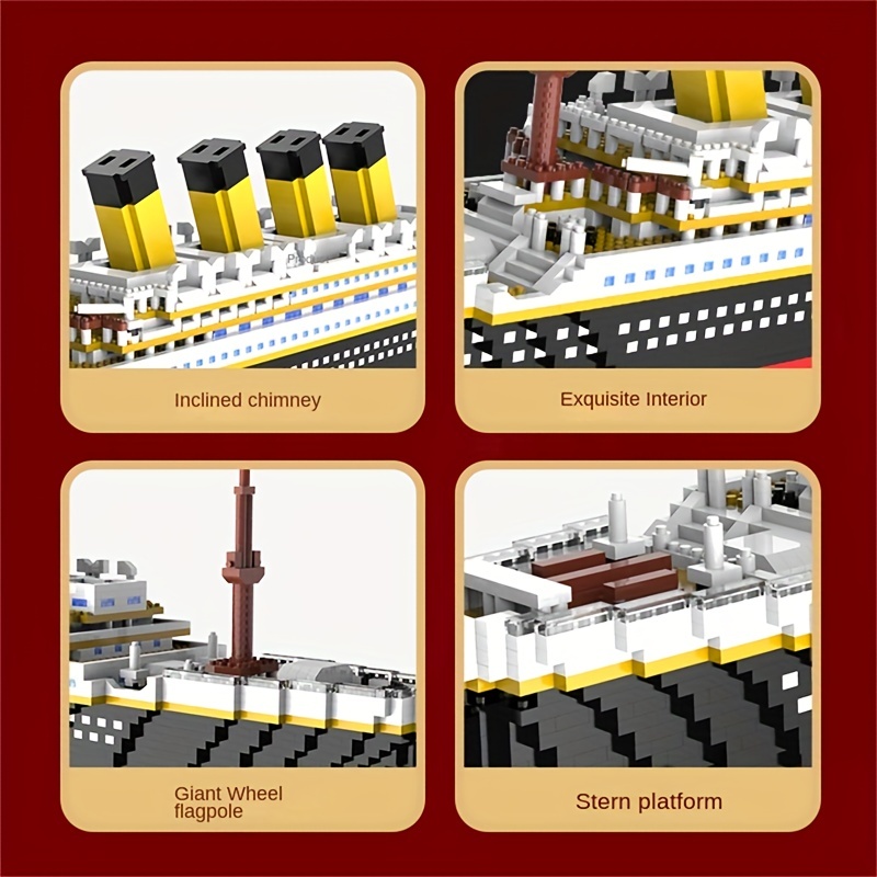 Titanic building block assembl – обзор и цена Science Olympiad