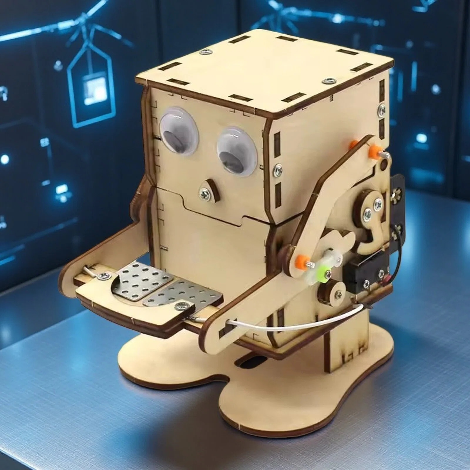 Coin Swallowing Eating Robot M – обзор и цена Science Max