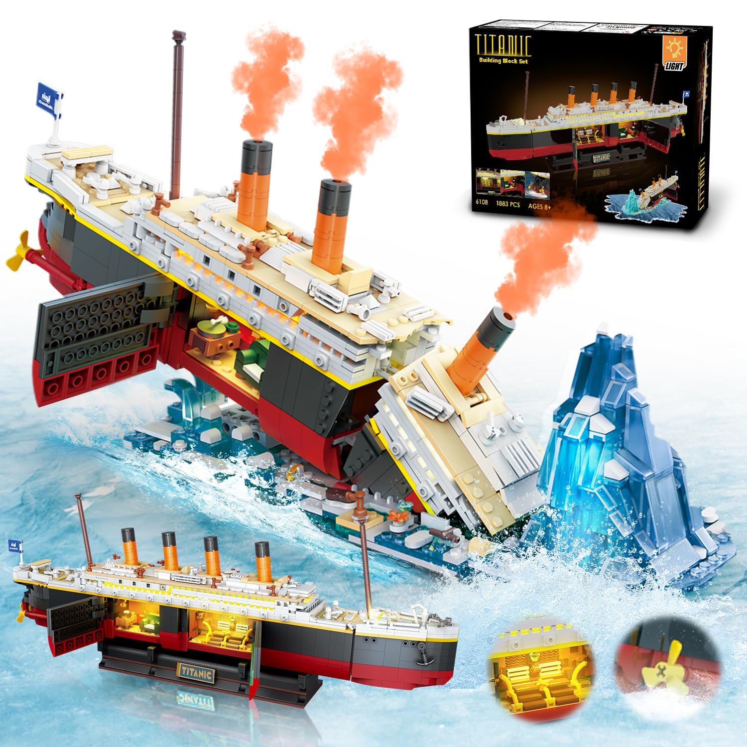Titanic Building Set with LED- – обзор и цена Science Olympiad