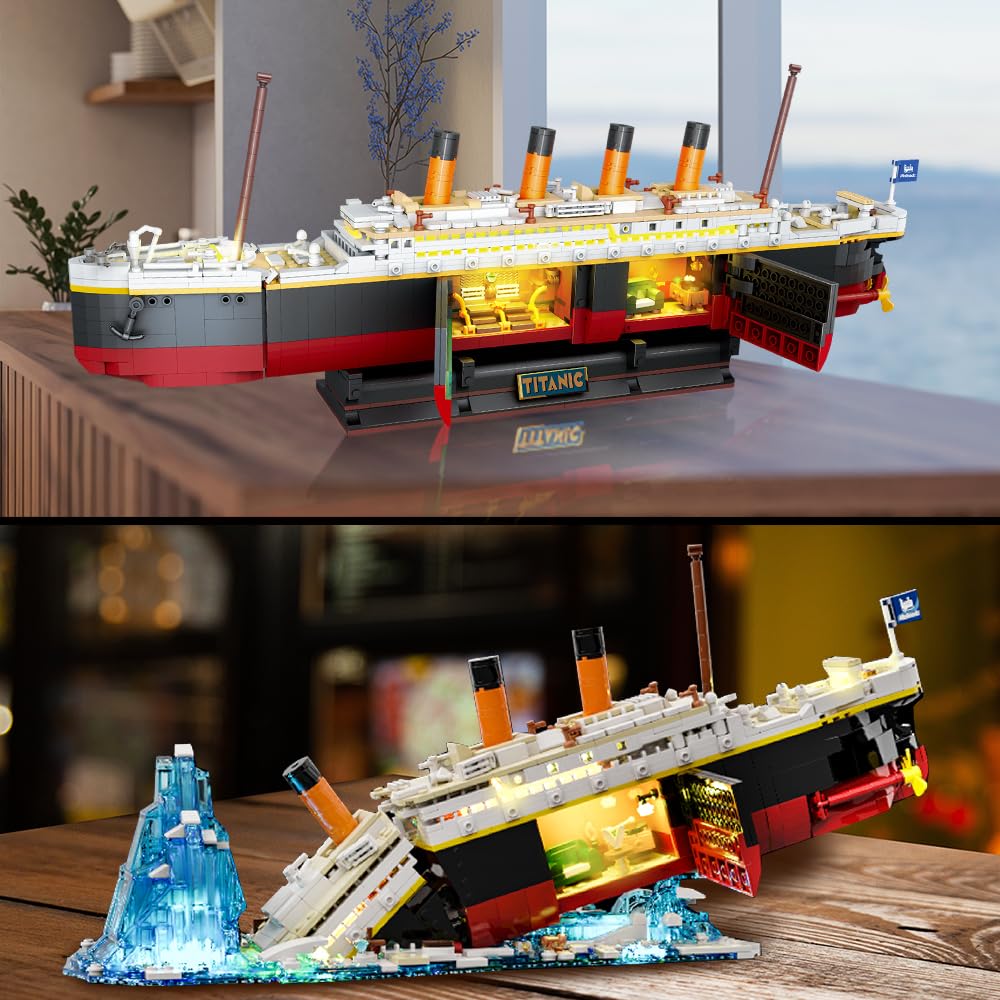 Titanic Building Set with LED- – обзор и цена Science Olympiad