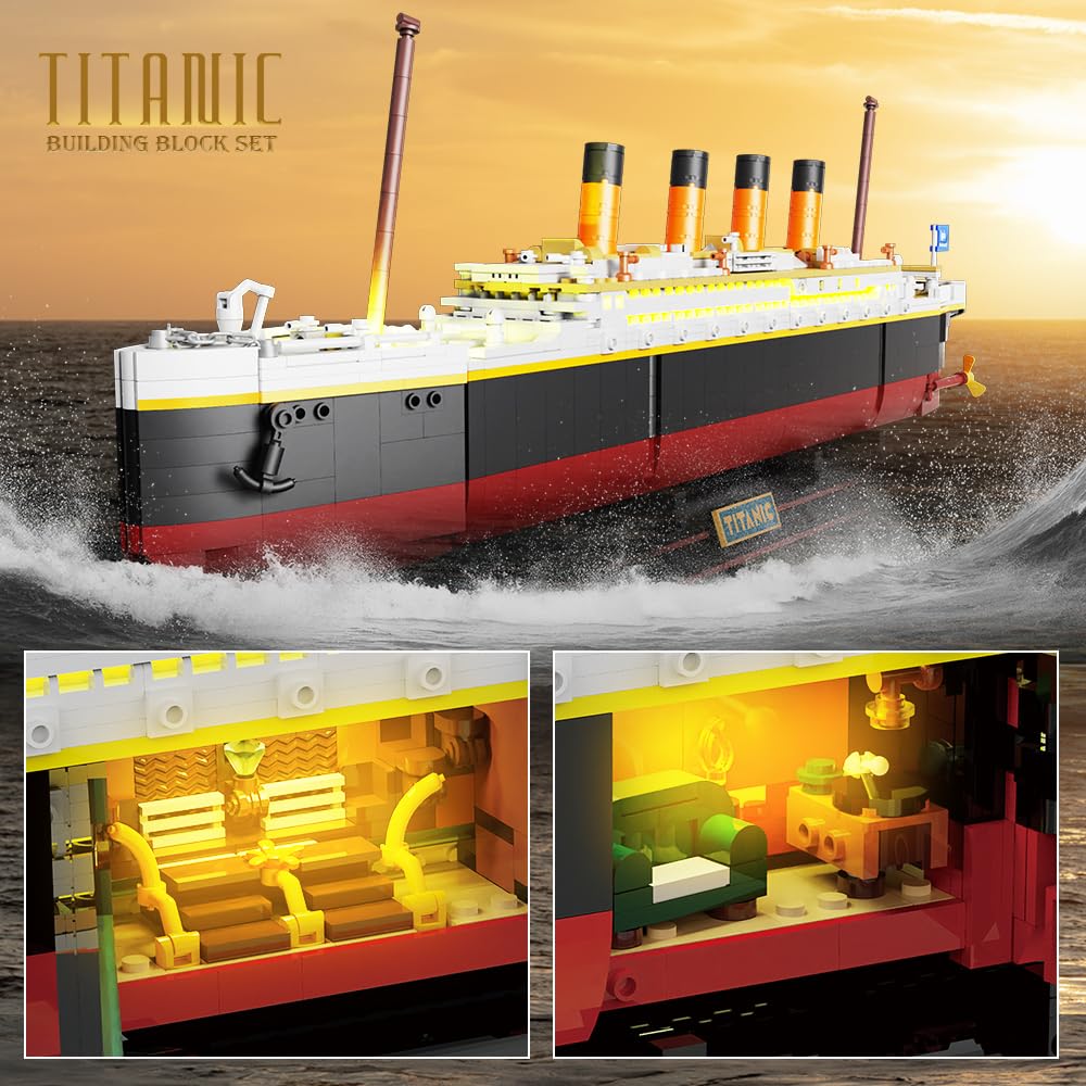 Titanic Building Set with LED- – обзор и цена Science Olympiad