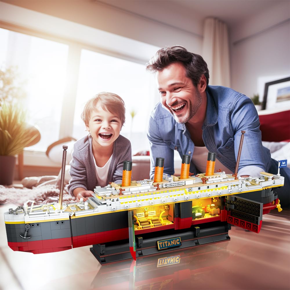 Titanic Building Set with LED- – обзор и цена Science Olympiad
