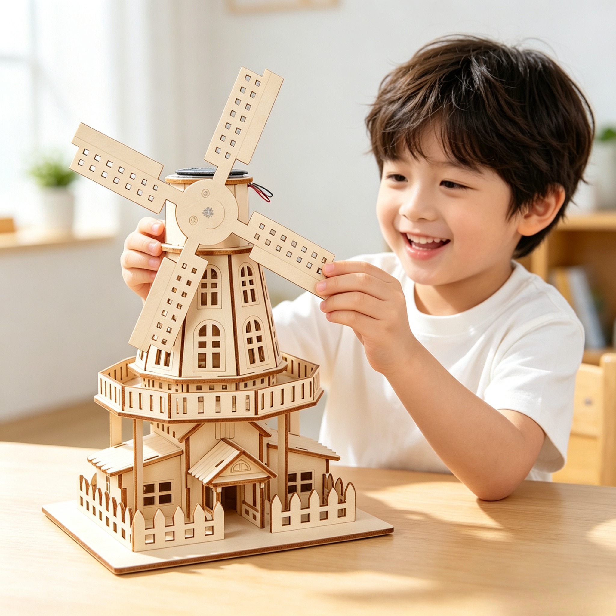 Solar windmill house children' – обзор и цена Science Max
