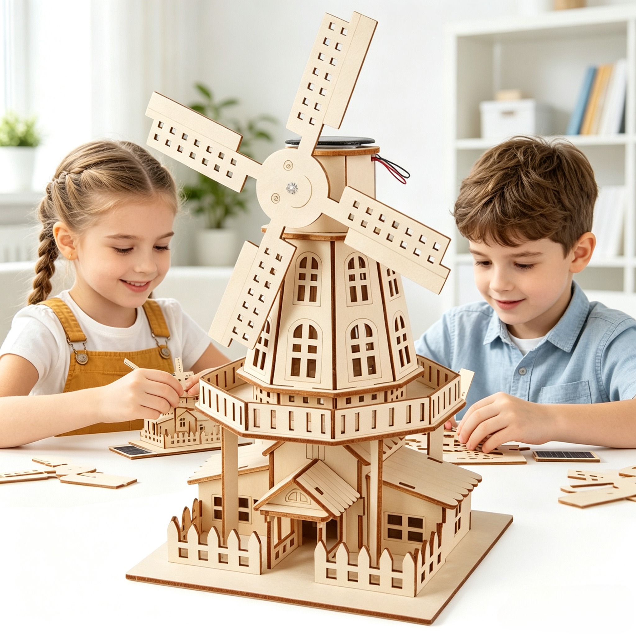 Solar windmill house children' – обзор и цена Science Max