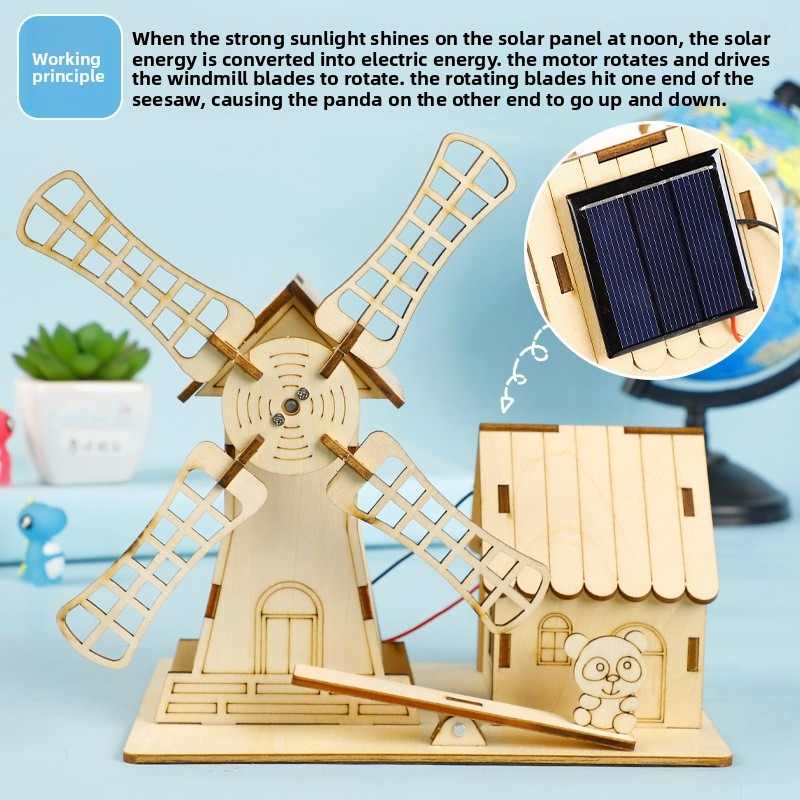 Solar windmill houses, childre – обзор и цена Science Max
