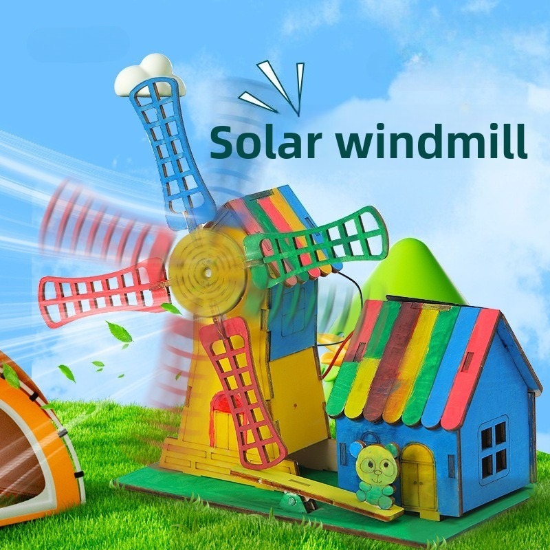 Solar windmill houses, childre – обзор и цена Science Max