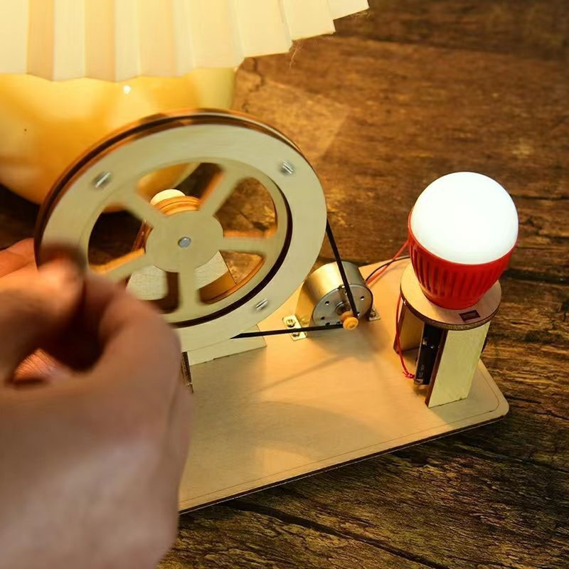 DIY Wooden Hand Generator Kids – обзор и цена Science Project Diy