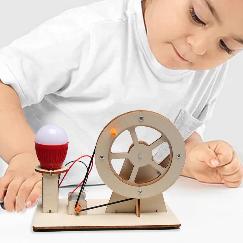 DIY Wooden Hand Generator Kids – обзор и цена Science Project Diy