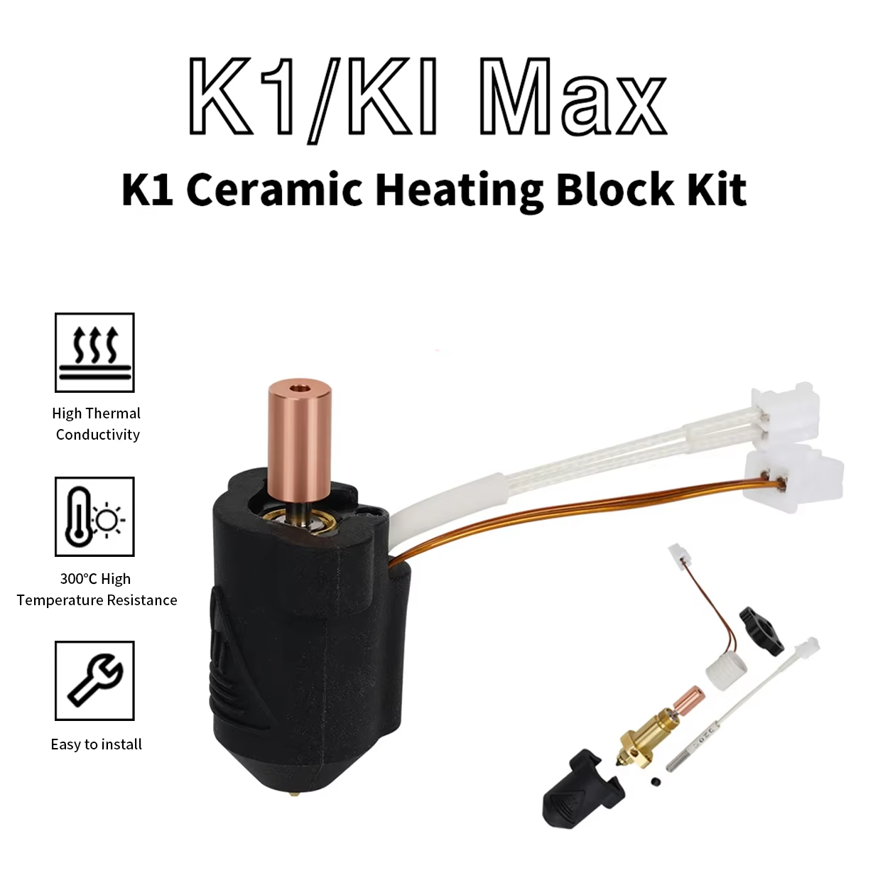 Updated Hotend KIT:For K1 HOTE – обзор и цена Science Max