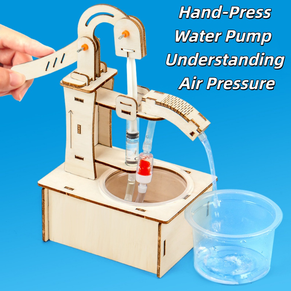 Wooden DIY Hand Pump Well Mode – обзор и цена Science Max