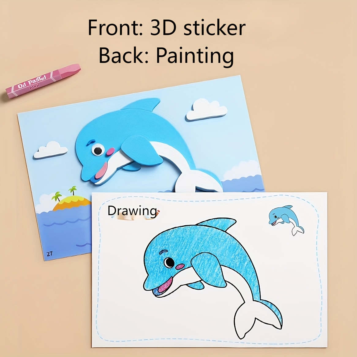 3D Stickers for Kids, Disposab – обзор и цена Science Project Diy